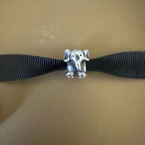 Pandora Silver Elephant Charm